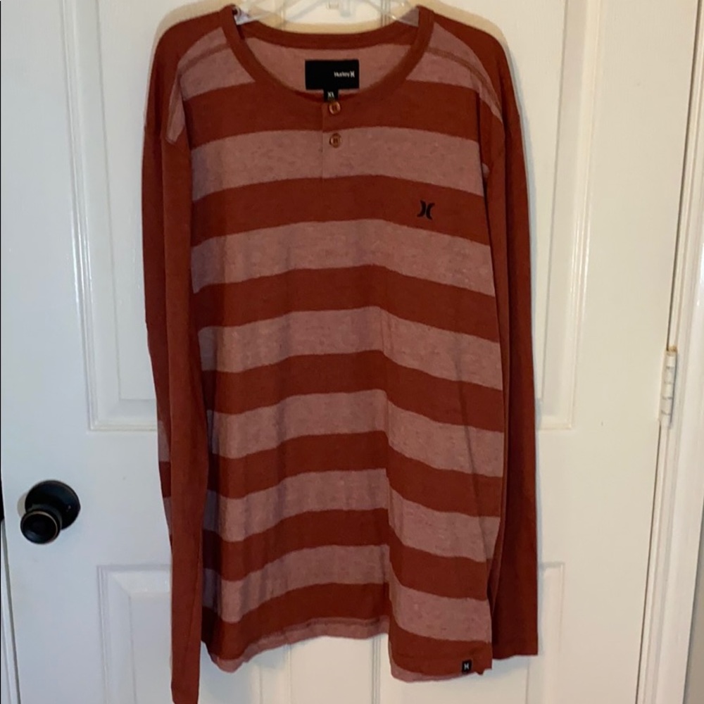 Hurley long sleeve henley